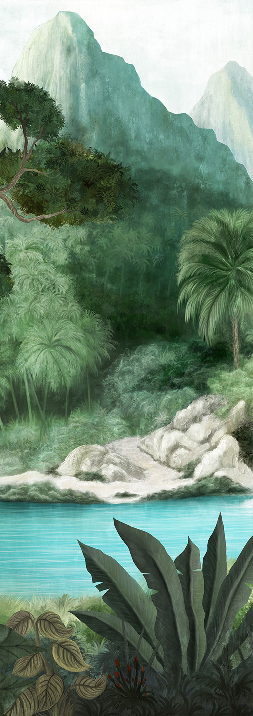 Vliesová fototapeta  na zeď, příroda, krajina, DG4TOU1023-260, Wall Designs IV, Khroma by Masureel