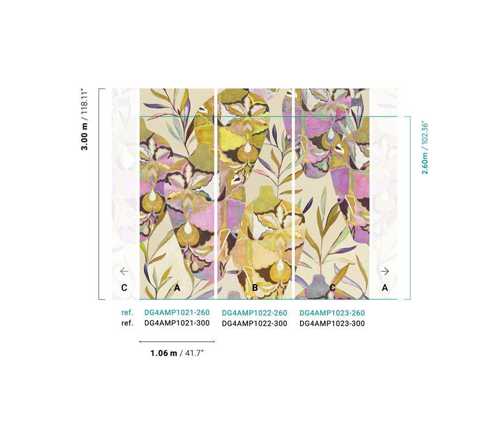 Vliesová  fototapeta na zeď, Amfory, DG4AMP1022-300, Wall Designs IV, Khroma by Masureel