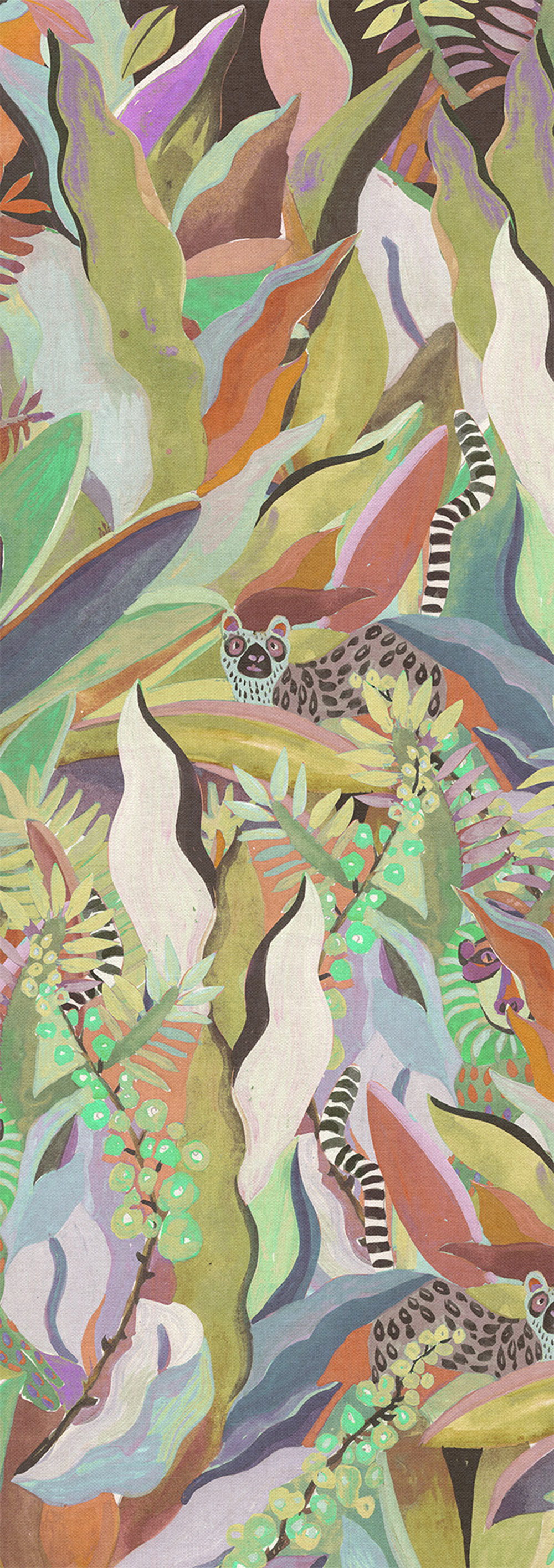 Vliesová  fototapeta na zeď, Džungle, DG4ANI1012-300, Wall Designs IV, Khroma by Masureel