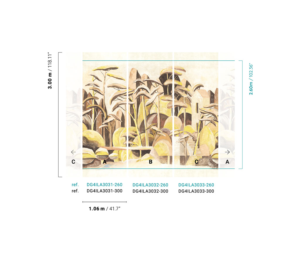 Vliesová fototapeta na zeď, Krajina, DG4ILA3032-260, Wall Designs IV, Khroma by Masureel