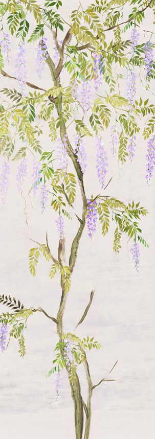 Vliesová fototapeta na zeď, květiny, stromy, Vistárie, DG4PAT1033-260, Wall Designs IV, Khroma by Masureel