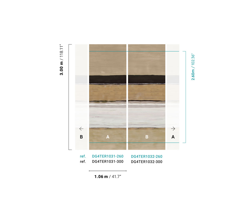 Vliesová fototapeta na zeď, pruhy, DG4TER1032-300, Wall Designs IV, Khroma by Masureel