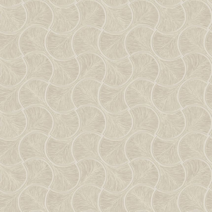 Geometrická vliesová tapeta na zeď, béžová, 23201-3, Omega, AdaWall