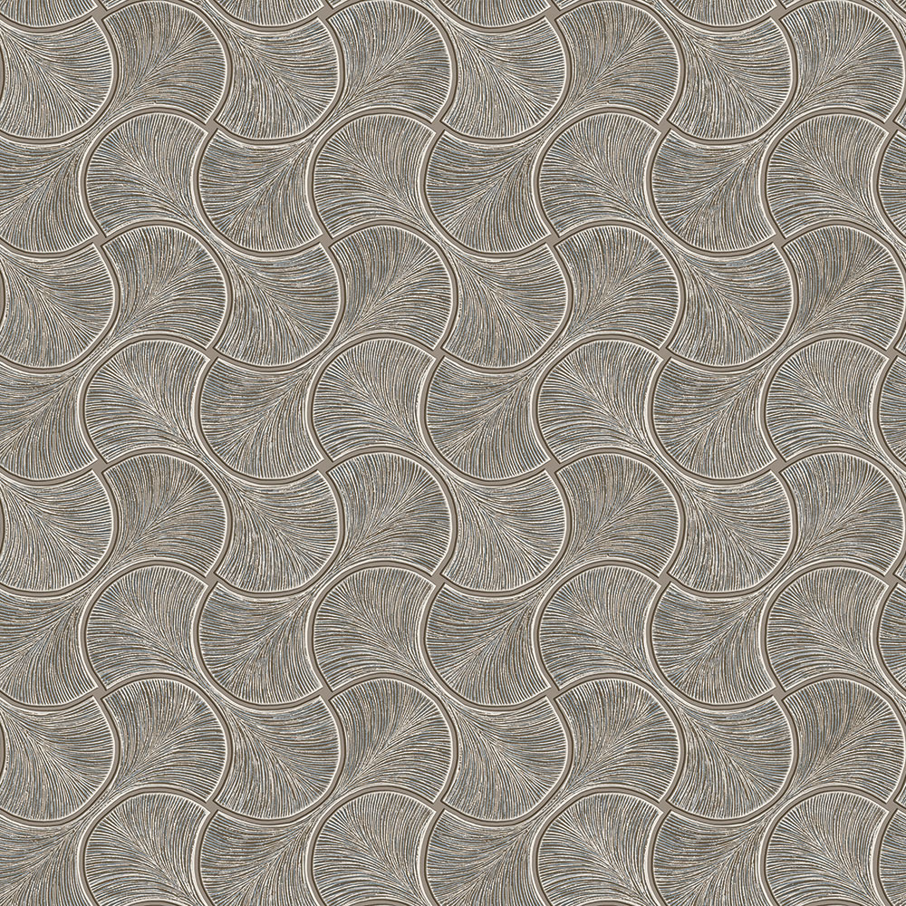 Geometrická vliesová tapeta na zeď, hnědá, 23201-5, Omega, AdaWall