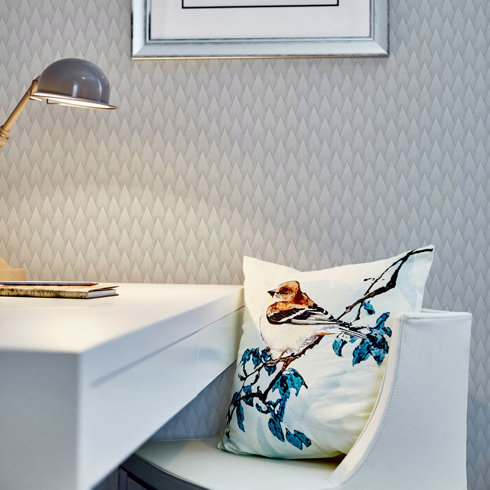 Geometrická vliesová tapeta na zeď, šedá, 23202-4, Omega, AdaWall