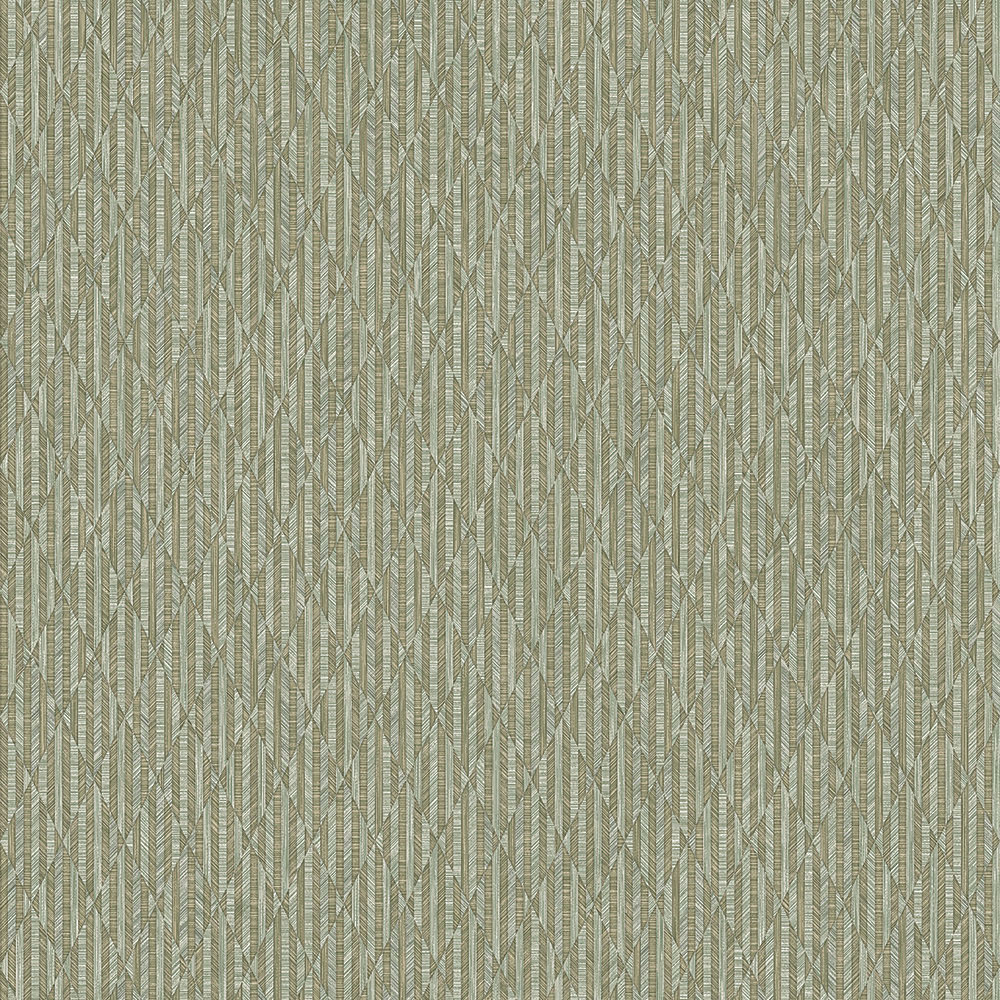 Geometrická vliesová tapeta na zeď, zelená, imitace látky, 23205-4, Omega, AdaWall