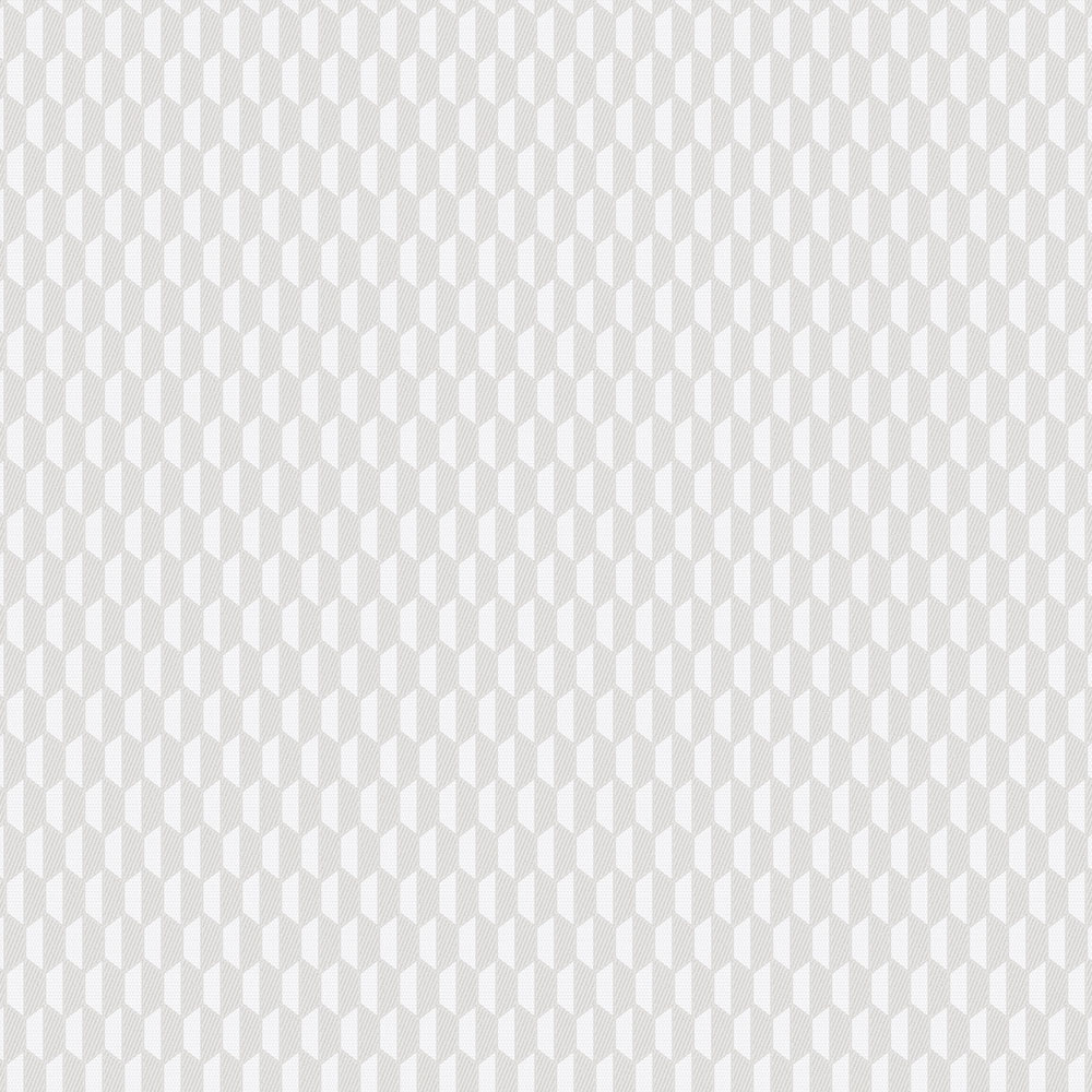 Geometrická vliesová tapeta na zeď, šedo-bílá, imitace látky, 23208-1, Omega, AdaWall