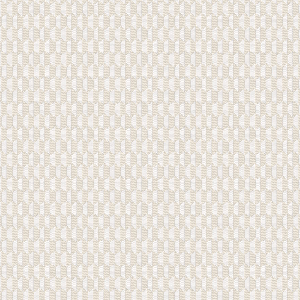 Geometrická vliesová tapeta na zeď, béžová, imitace látky, 23208-2, Omega, AdaWall