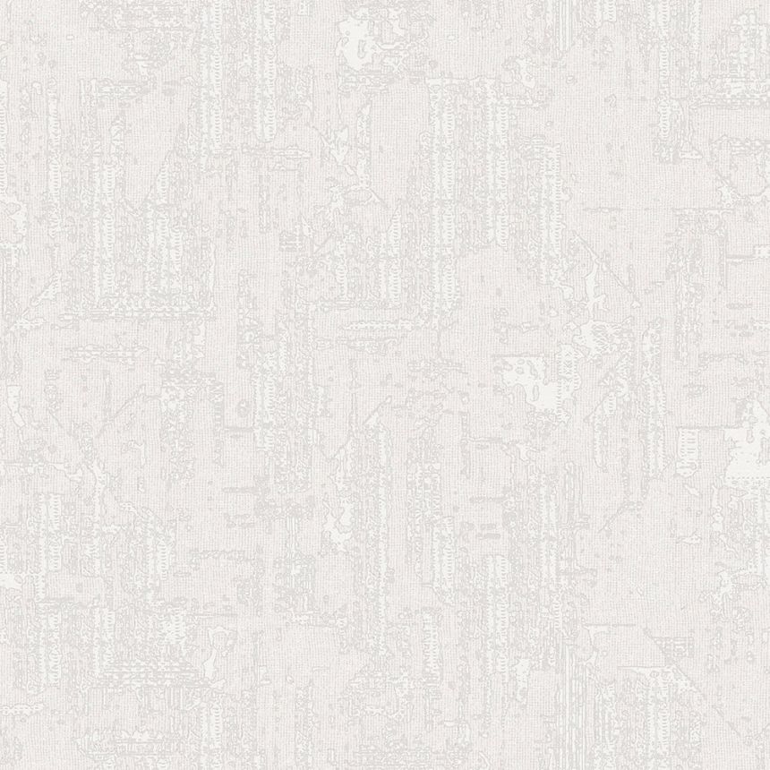 Vliesová tapeta na zeď, bílá, látková textura, 23212-1, Omega, AdaWall
