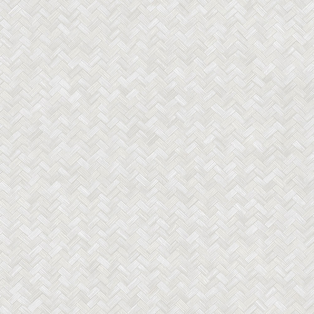 Vliesová tapeta na zeď, bílo-šedá, imitace rohože, 1511-1, Vera, AdaWall