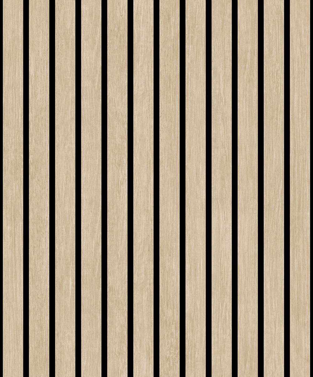 3D Vliesová tapeta na zeď, béžová, imitace dřeva, palubky, lamely, M80217, Artifice, Brut, Ugépa