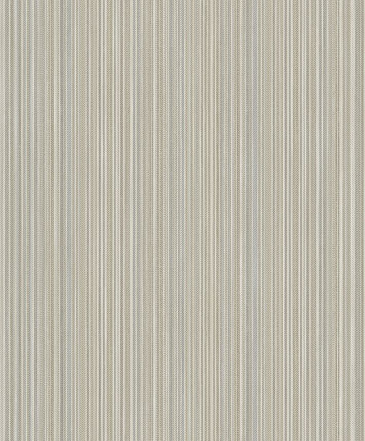 Luxusní vliesová tapeta na zeď, béžovo-stříbrná, imitace látky, M66507, Venezia, Ugépa