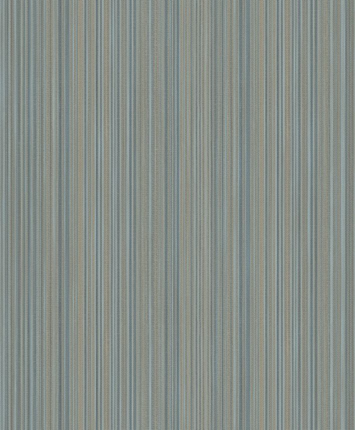 Luxusní vliesová tapeta na zeď, modro-šedá, imitace látky, M66591D, Venezia, Ugépa