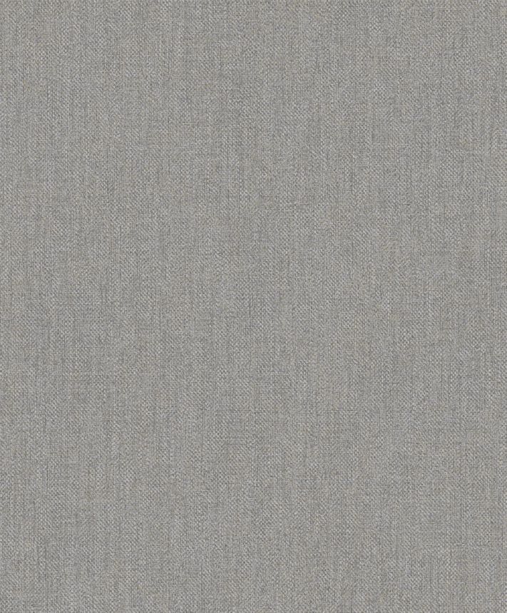 Luxusní vliesová tapeta na zeď, šedá, imitace látky, M67389D, Venezia, Ugépa