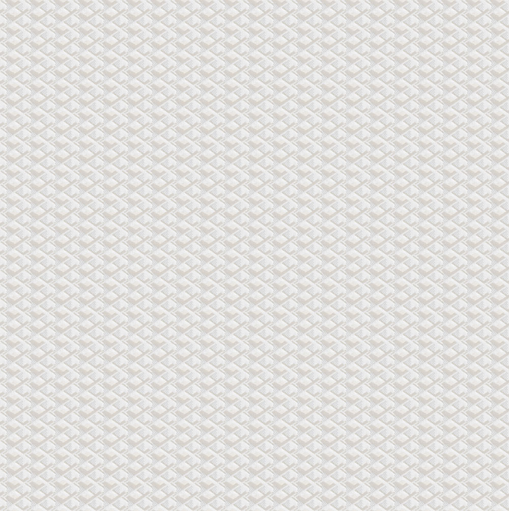 Luxusní geometrická vliesová tapeta na zeď, bílo-krémová, Z15509, Mini Trend,  Zambaiti Parati