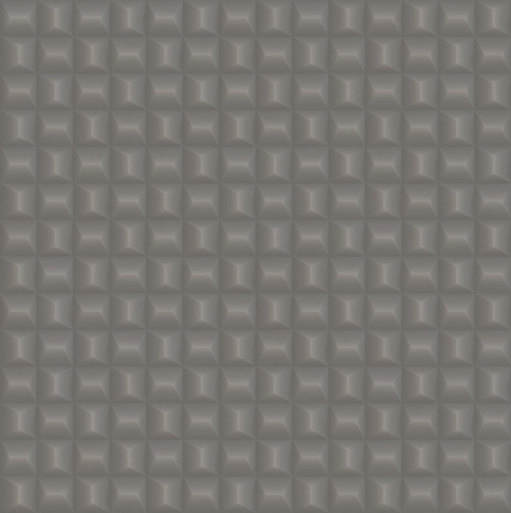 Luxusní geometrická vliesová tapeta na zeď, šedá,  Z15522, Mini Trend,  Zambaiti Parati