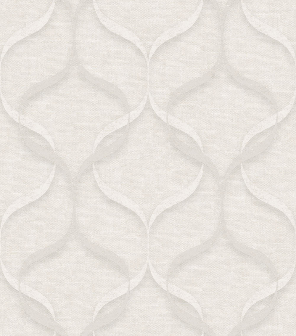 Luxusní vliesová tapeta na zeď, šedo-krémová, ornamenty, Z15529, Mini Trend,  Zambaiti Parati