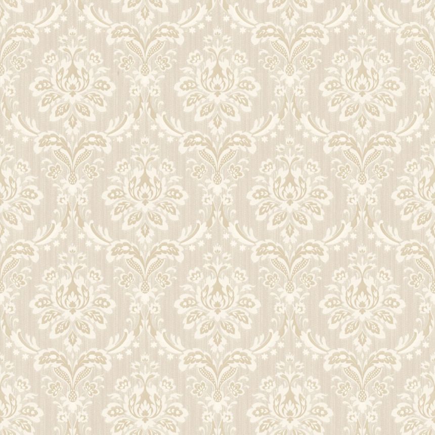Luxusní zámecká vliesová tapeta na zeď, béžová, Z15544, Mini Trend,  Zambaiti Parati