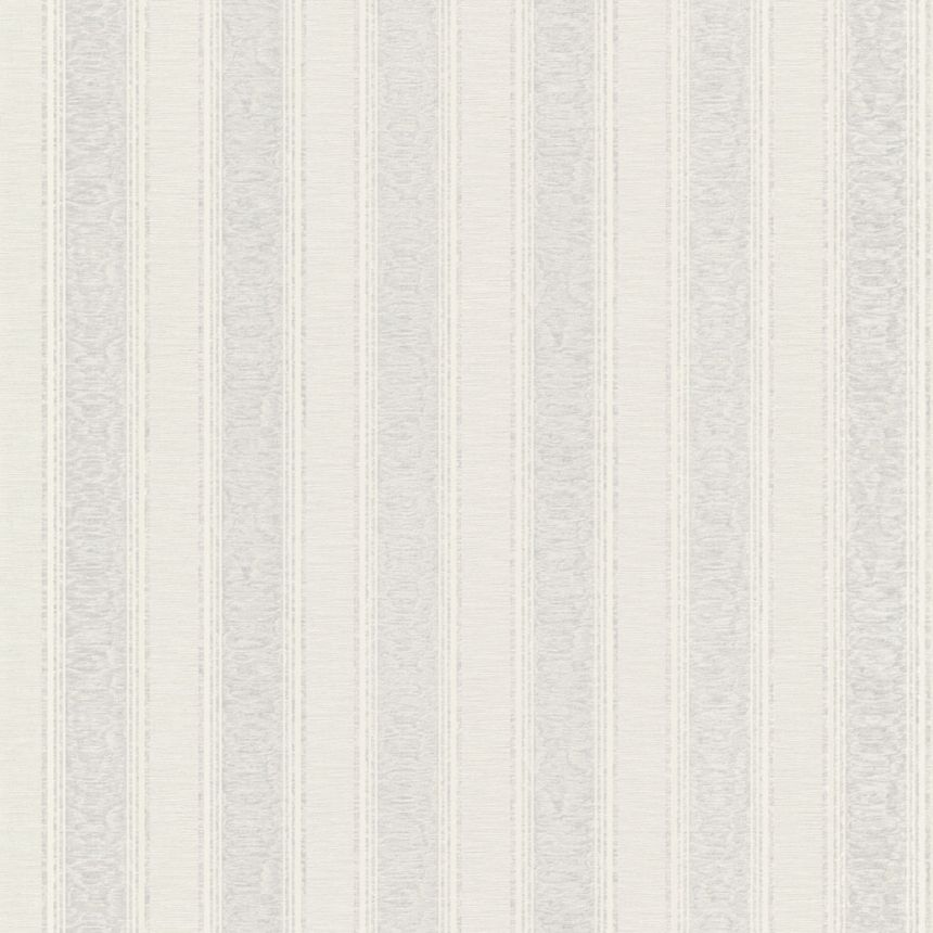 Luxusní vliesová tapeta na zeď, šedá, pruhy, Z15546, Mini Trend,  Zambaiti Parati