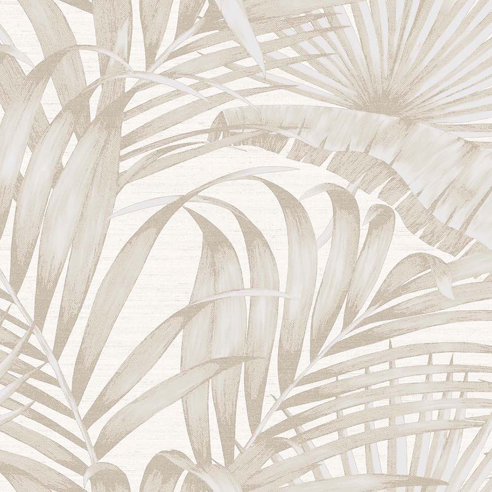 Luxusní vliesová tapeta na zeď, krémová, listy, 42201, Aura, Cristiana Masi by Parato