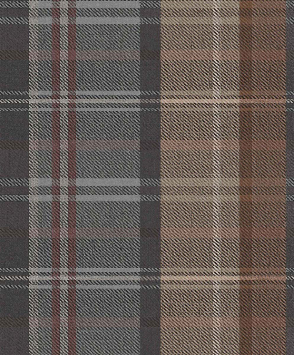 Vliesová tapeta na zeď, hnědá, imitace látky, 15567, Botany House, Cristiana Masi by Parato