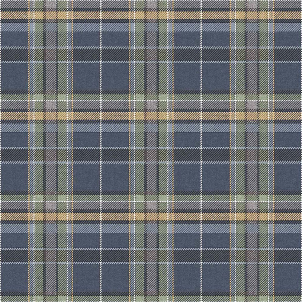 Vliesová tapeta na zeď, modrá, imitace látky, 15579, Botany House, Cristiana Masi by Parato