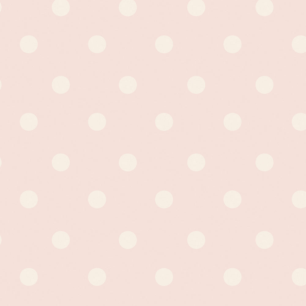 Vliesová tapeta na zeď, růžová, puntíky, 125520, Cath Kidstone