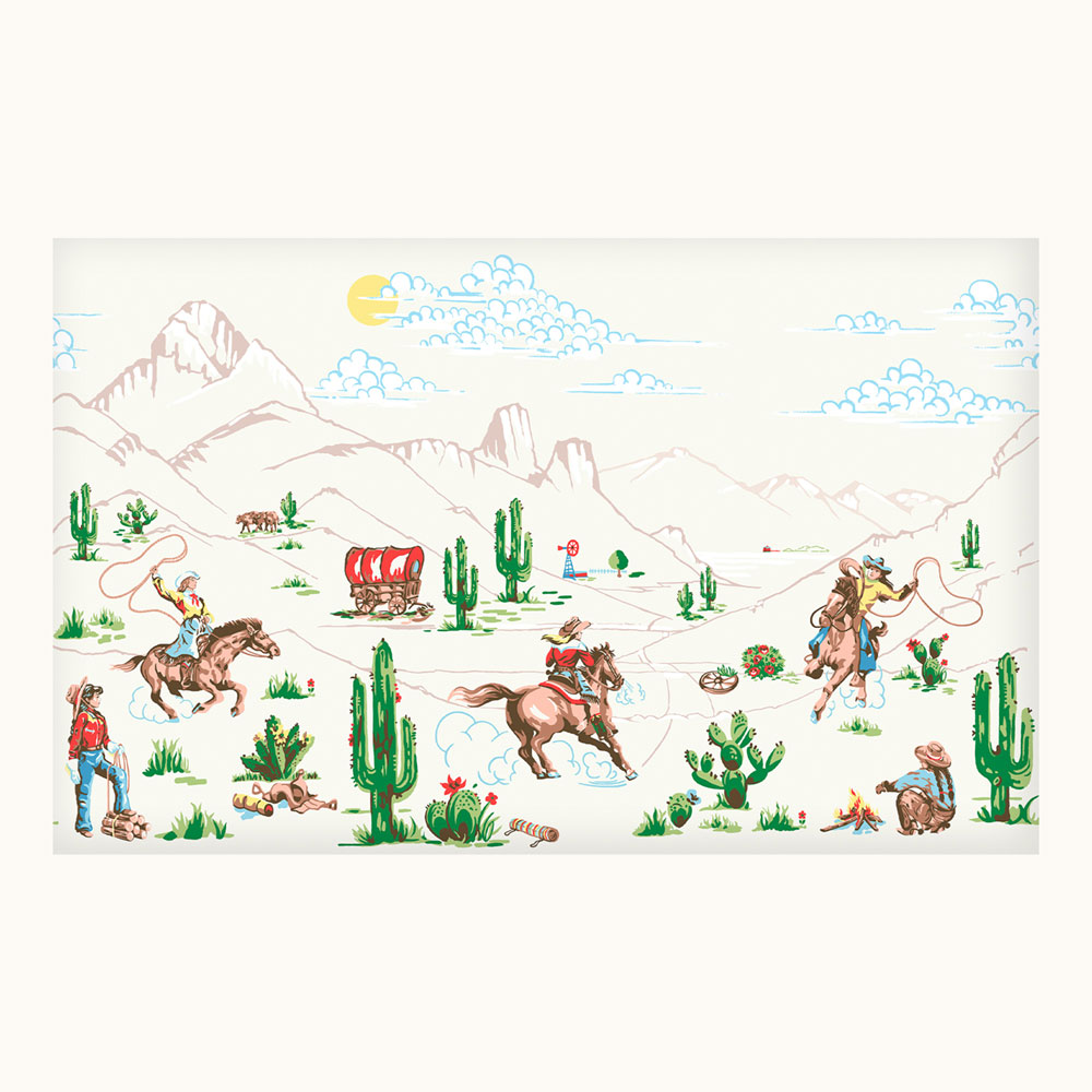 Vliesová obrazová tapeta na zeď, Cowgirls, 127718FXST, Cath Kidstone