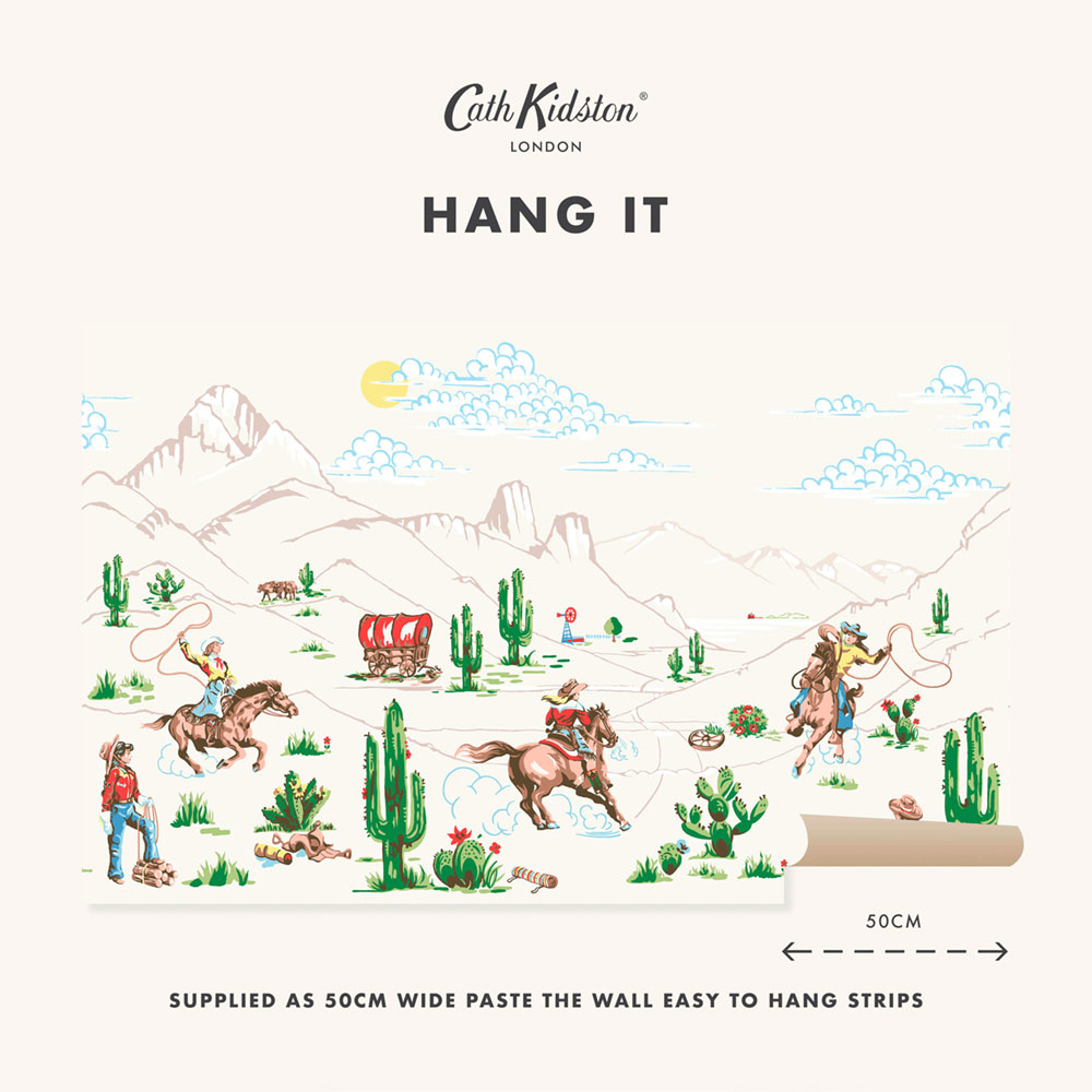 Vliesová obrazová tapeta na zeď, Cowgirls, 127718FXST, Cath Kidstone