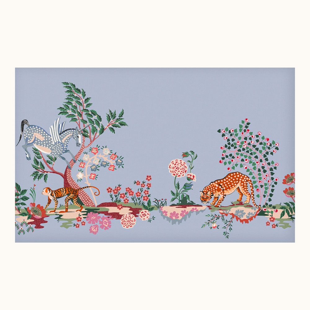 Vliesová obrazová tapeta na zeď, rostliny, zvířata, 127763FXST, Cath Kidstone