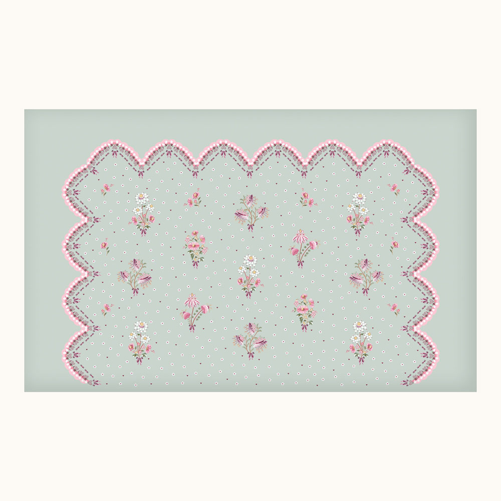 Vliesová obrazová tapeta na zeď, zelená, květiny, 127808FXST, Cath Kidstone