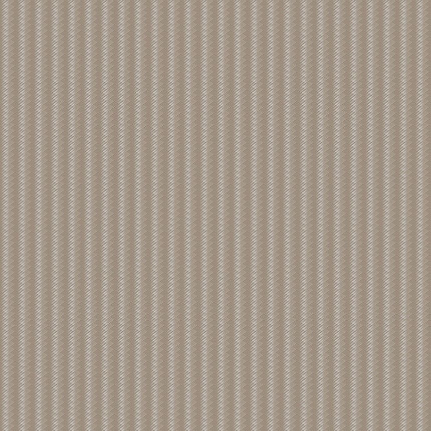 Vliesová tapeta na zeď, hnědá, imitace rohože, 23206-6, Omega, AdaWall