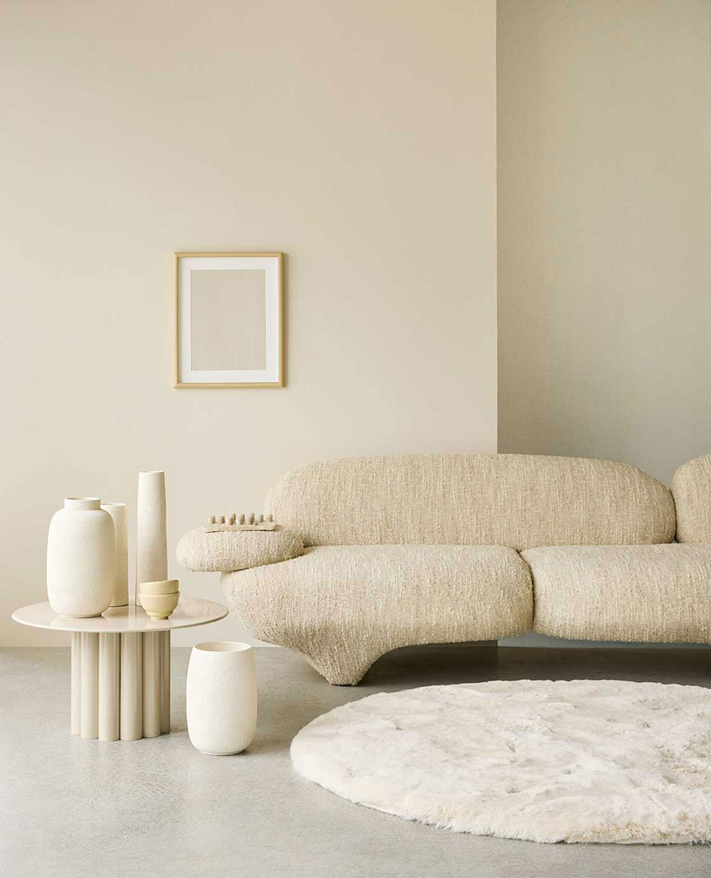 Vliesová tapeta na zeď, béžová, imitace látky, 340615, Linen Look, Eijffinger