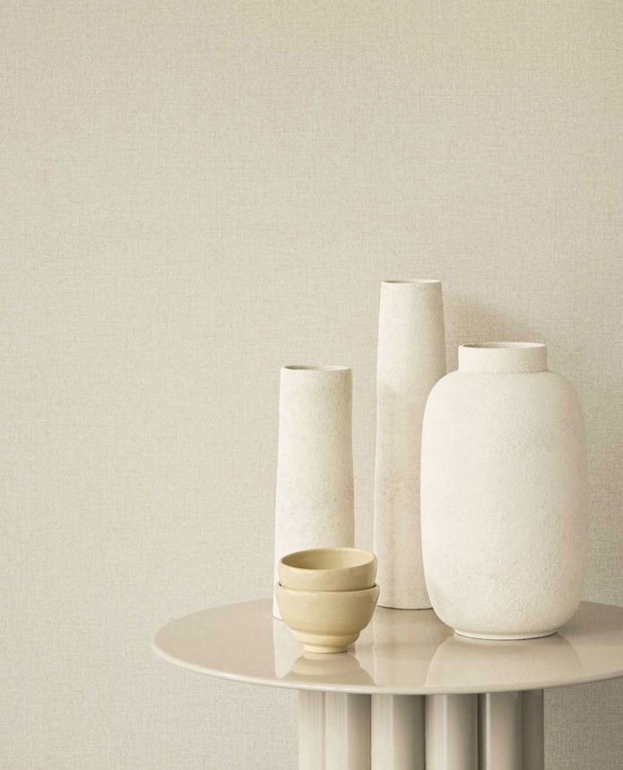 Vliesová tapeta na zeď, šedá, imitace látky, 340619, Linen Look, Eijffinger