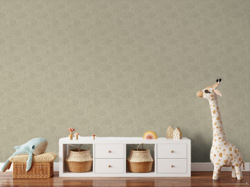 Vliesová tapeta na zeď, béžová, květiny, 340551, Groovy, Eijffinger