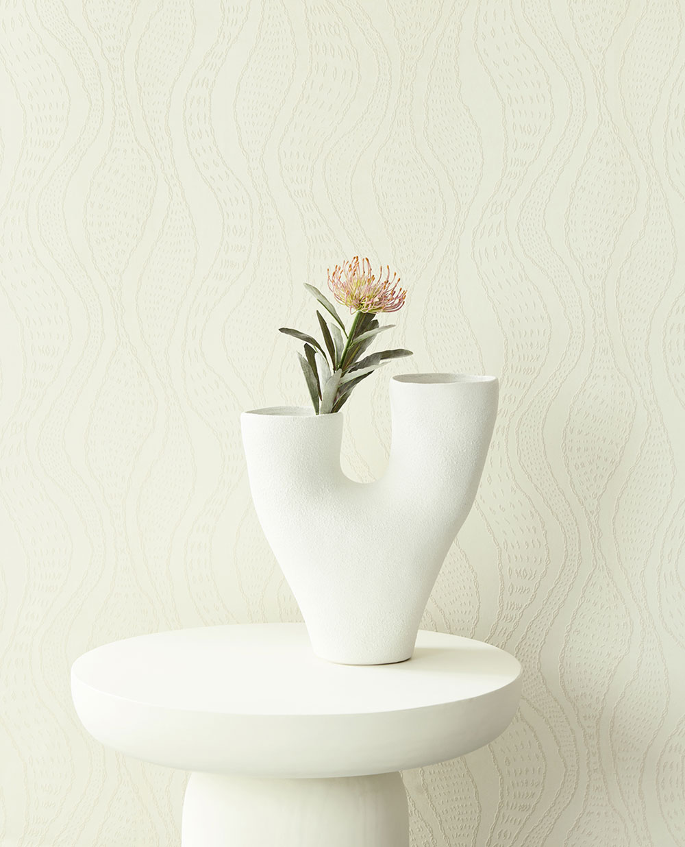 Geometrická vliesová tapeta na zeď, krémová, 340352, Sensory Eijffinger