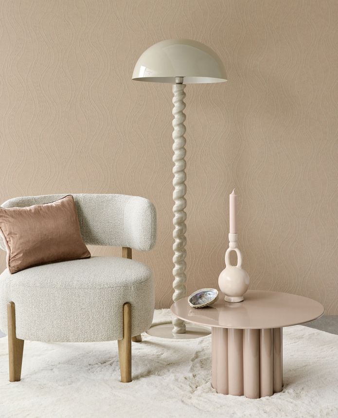 Geometrická vliesová tapeta na zeď, hnědá, 340354, Sensory Eijffinger