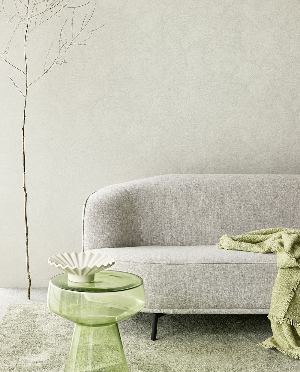 Vliesová tapeta na zeď, šedá, 340360, Sensory, Eijffinger