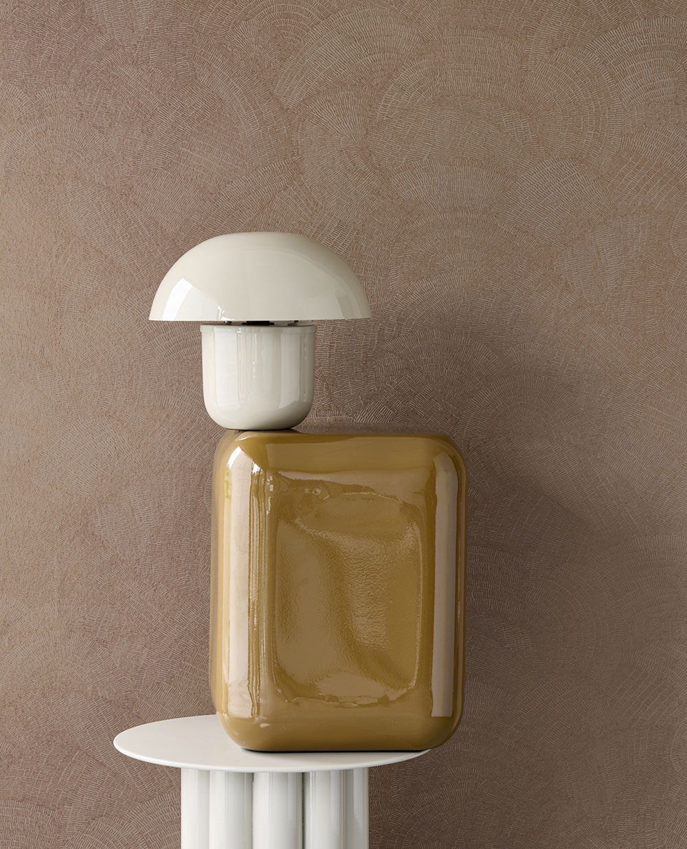 Vliesová tapeta na zeď, hnědá, 340362, Sensory, Eijffinger