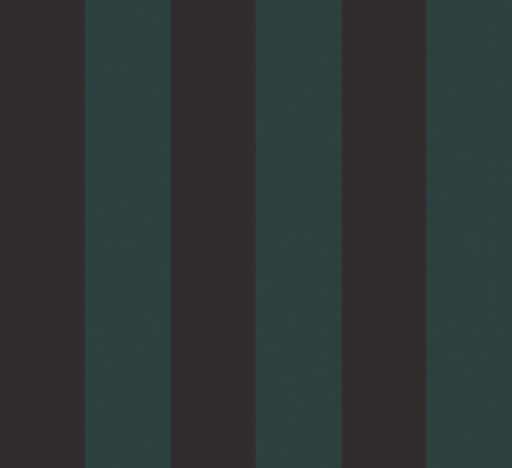 Vliesová tapeta na zeď, zeleno-černá, pruhy, RHA404, Rhapsody, Masureel