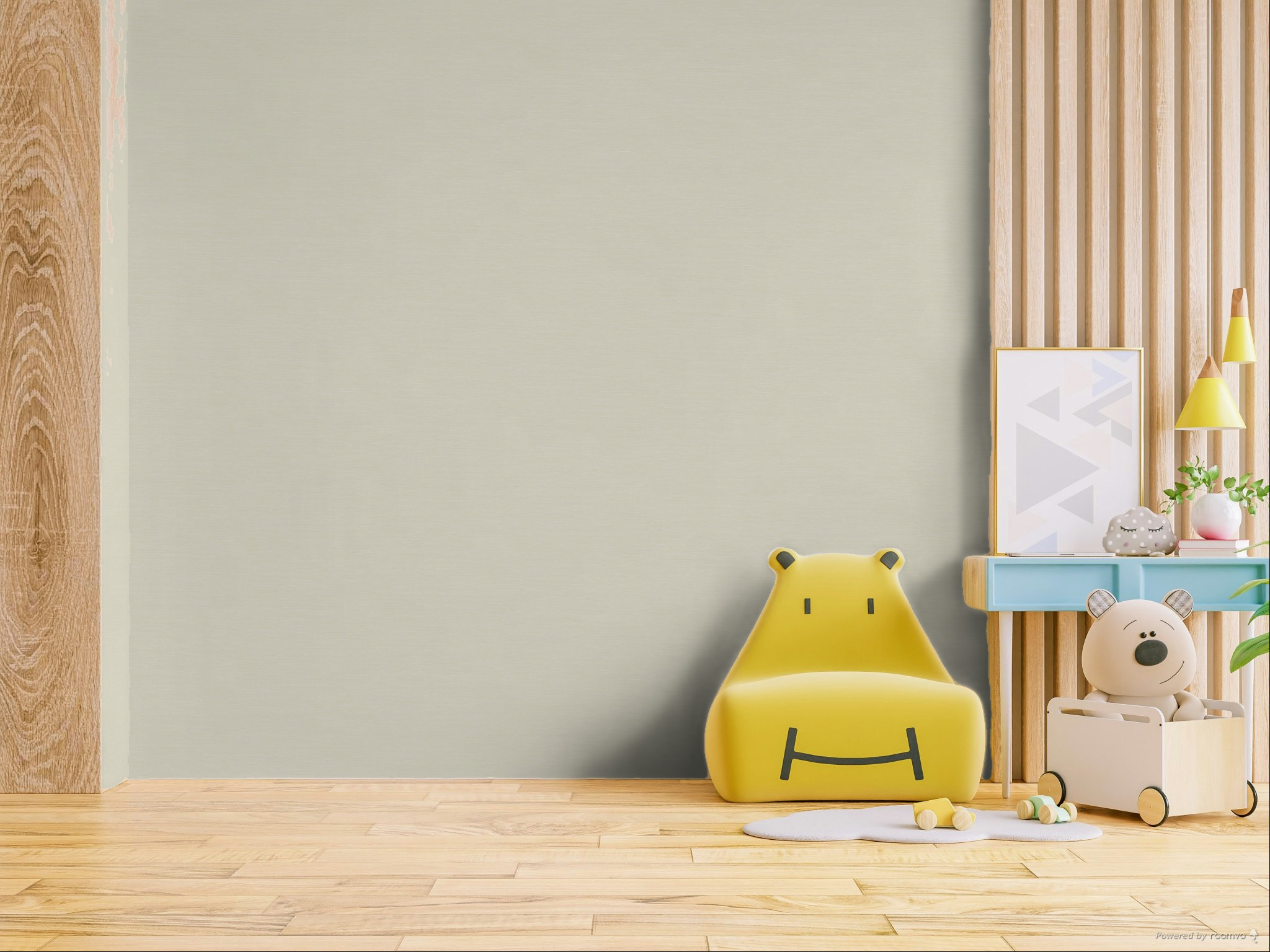 Vliesová tapeta na zeď, krémová, imitace látky, AMA301, Amani, The Colour Book II, Masureel