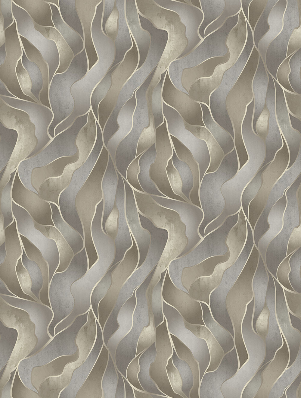 Grafická vliesová obrazová tapeta na zeď, šedo-béžová, FW4010-1, Feature Walls, Decoprint