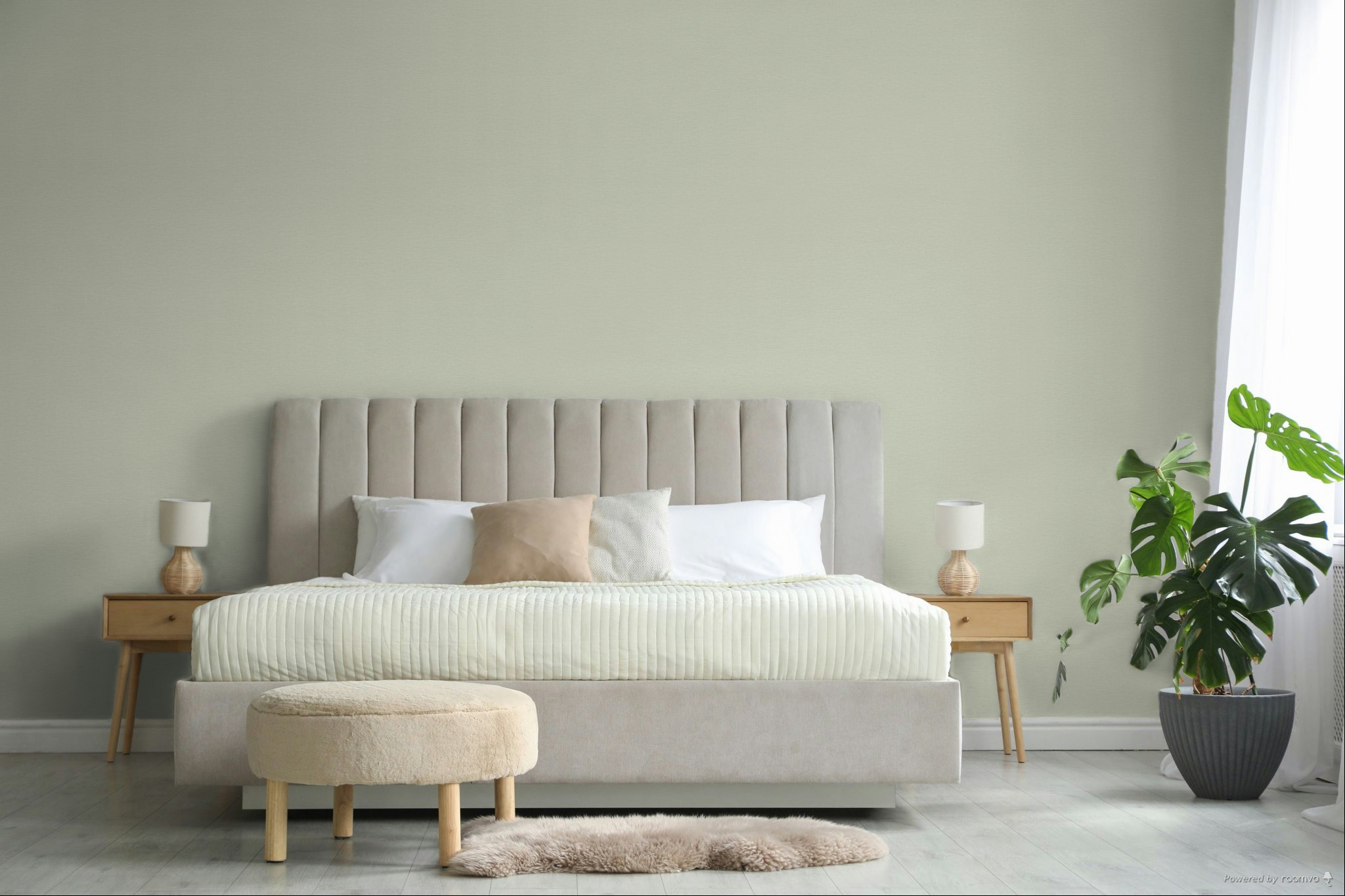 Vliesová tapeta na zeď, zelená, imitace látky, TJ1110, Finest Selection, Vavex