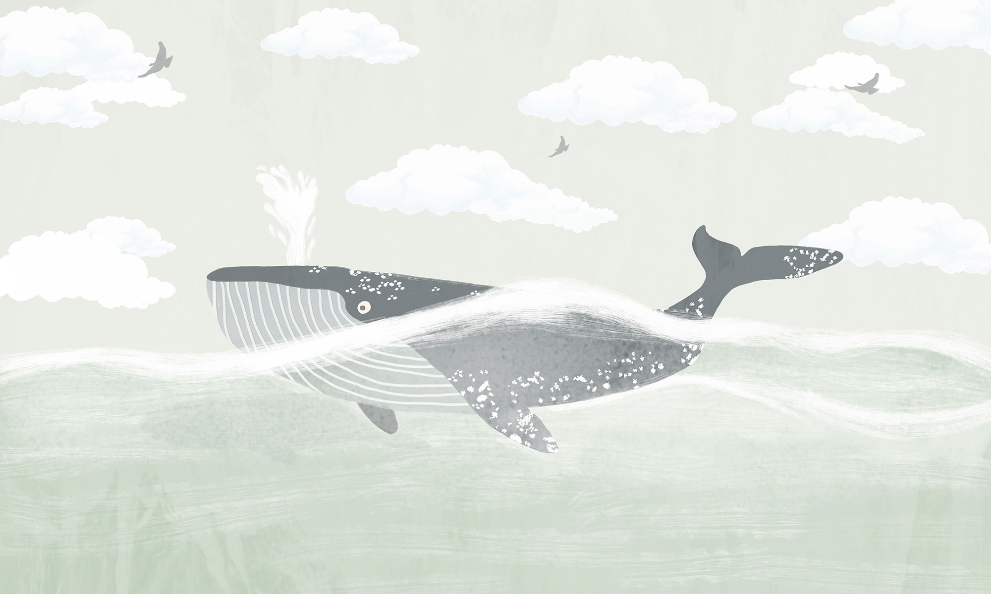 Fototapety na míru, Velryba, 10006, Vavex