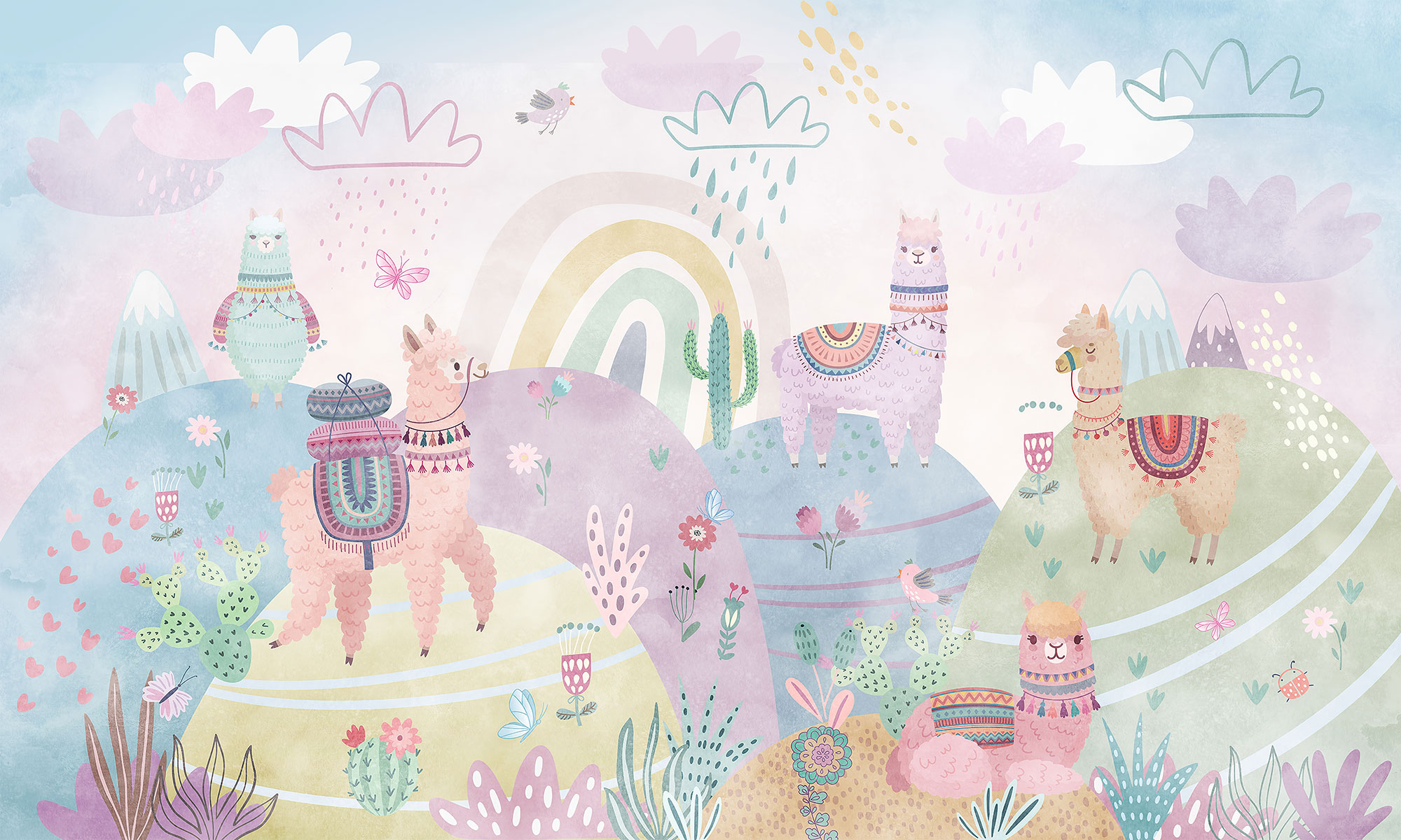 Fototapety na míru, Barevné lamy, 10031, Vavex