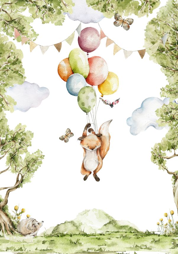 Fototapety na míru, Zvířátka, balónky, 10048, Vavex