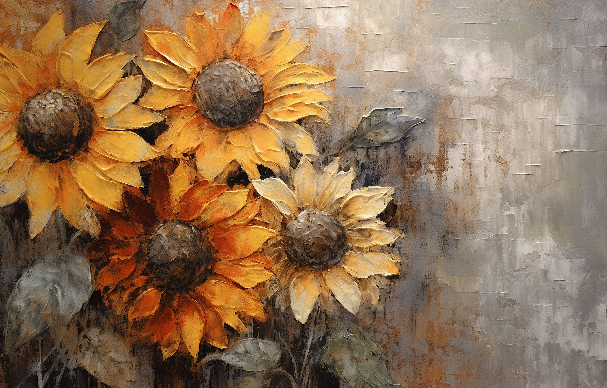 Fototapety na míru, Květiny, Slunečnice, 10050, Vavex