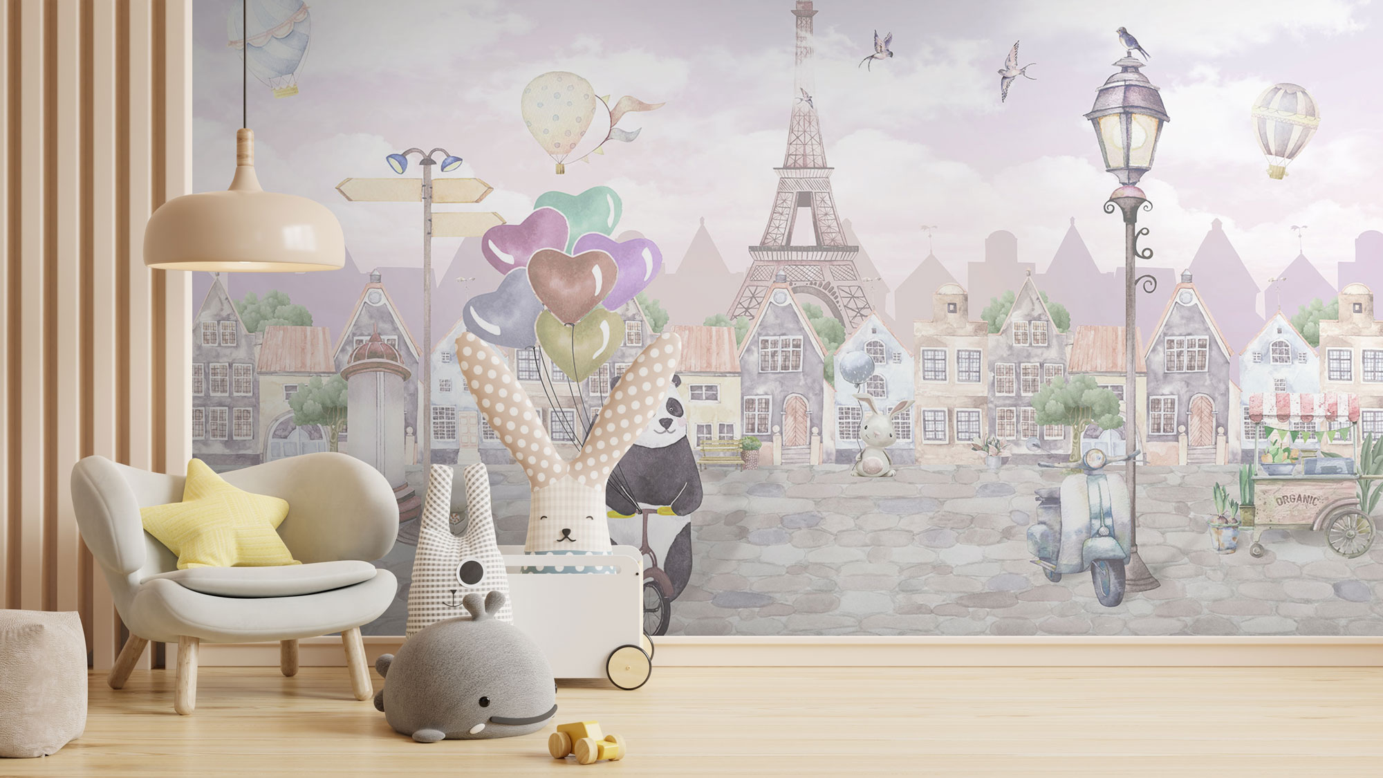 Fototapety na míru, Zvířátka v Paříži, 10084, Vavex