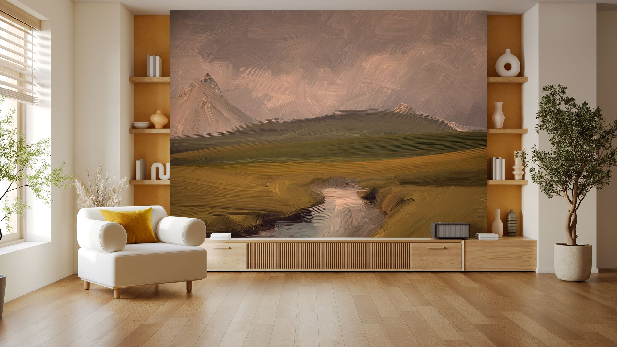 Fototapety na míru, Malba krajiny, 10132, Vavex