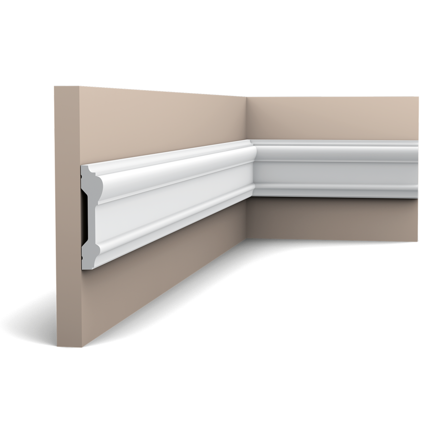 Nástěnná lišta P9010, 200x3x9,1 cm, Orac Decor